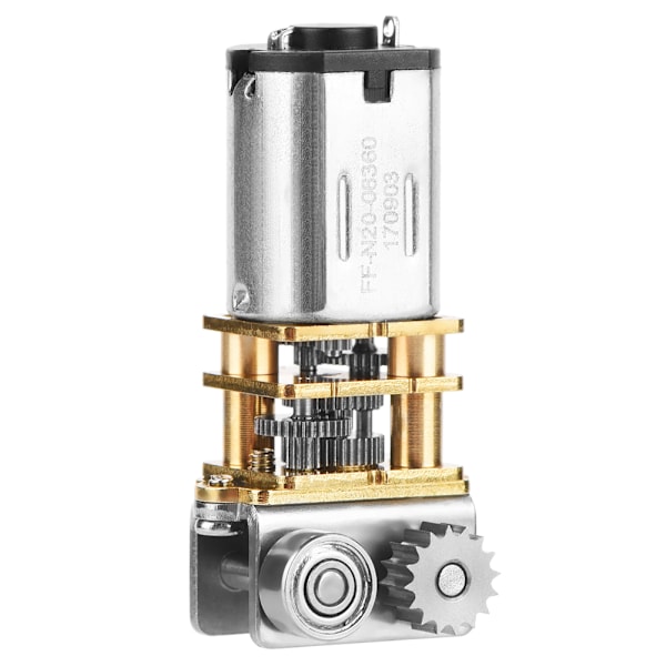 DC12V 11RPM N20 Retvinklet Metal Gearkasse Mikromotor til 3D-printpen