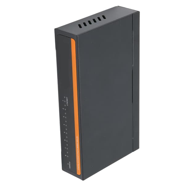 8-portars Gigabit Ethernet-switch TBCS5008E Plug Play Stabil Robust Aluminiumlegering Datornätverksswitchar 100-240V (EU-kontakt)