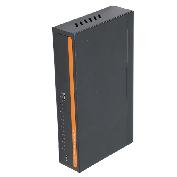 8-porttinen Gigabit Ethernet -kytkin TBCS5008E Plug Play -vakaa ja tukeva alumiiniseostietokoneverkkojen kytkimet 100240V (EU-pistoke)