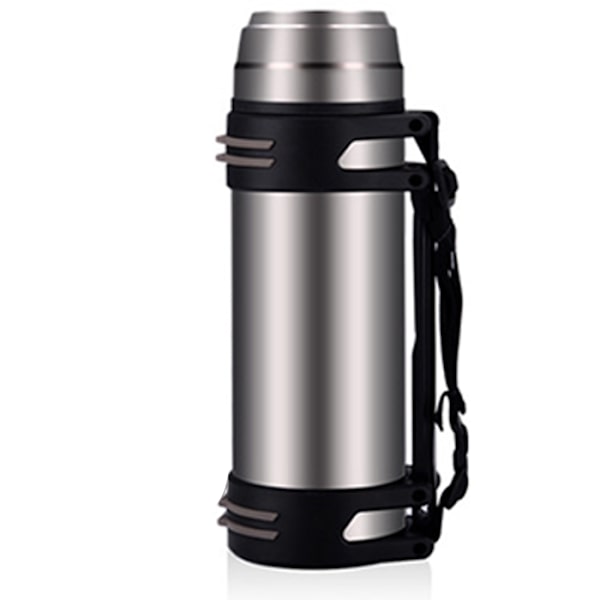 2000 ml utomhusvattenflaska vakuumkopp campingvattenkokare dricksflaska