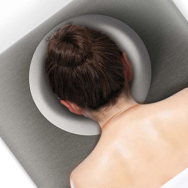 Ansigtsnedad Hovedstøtte til Massagebriks Letvægts U-formet Tilbøjelig Pude til Massage Spa F R Memory Foam Blå