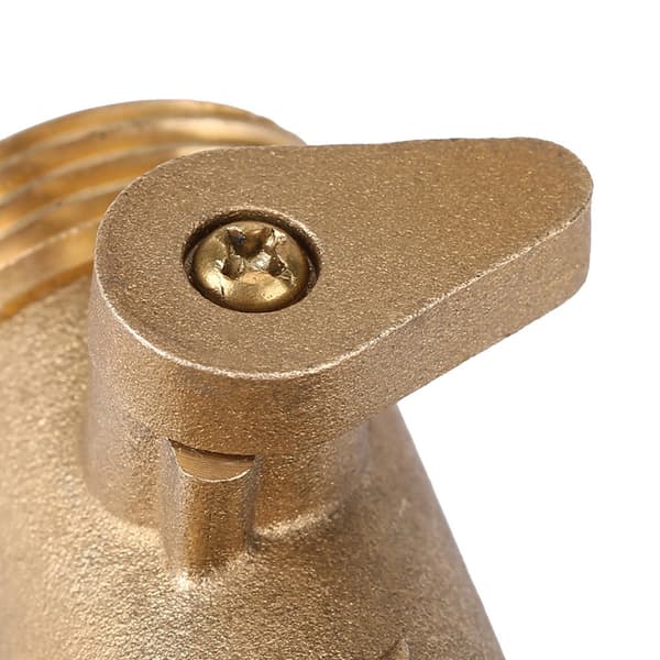 3/4 tommer messing 2-veis ventil splitter slangekran koblinger for hagevanning