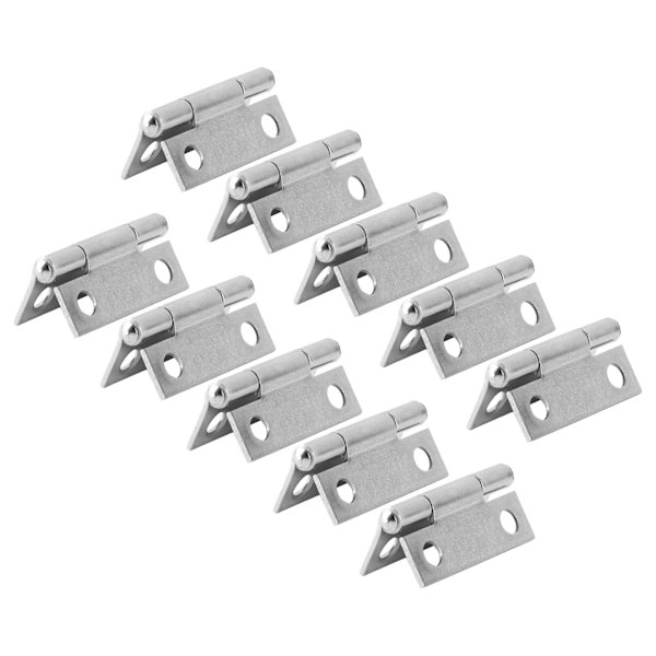 10 stk Dørhengsel Rustfritt stål for Møbler Bedriftsmaskiner Låseenhet 25mm