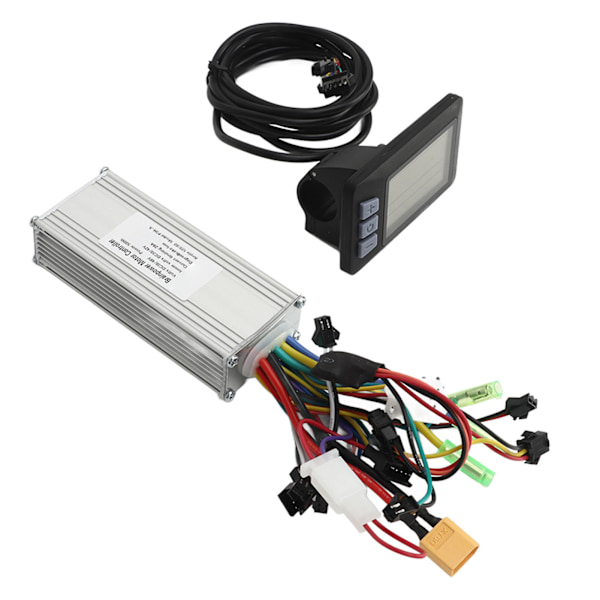 Motor Brushless Controller Kit Elektrisk Cykel Brushless Controller Kit Med Panel 36V 48V 500W