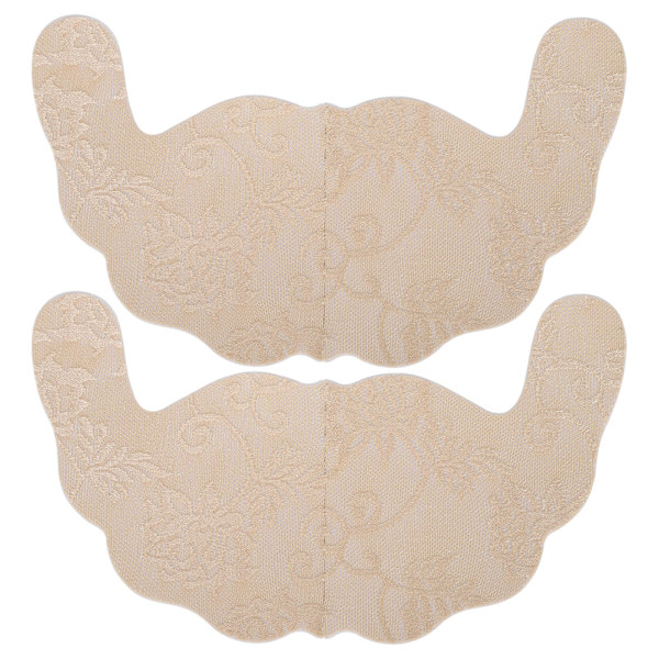 Nipple Cover Stickers Engangs Selvklæbende Blonder Usynlige U-formede Underbukser BH Pads (Khaki B)