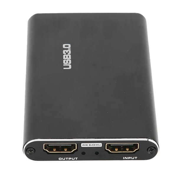 USB3.0 High‑Definition Multimedia Interface -videokaappauskortti 4K60Hz videopelille, musta