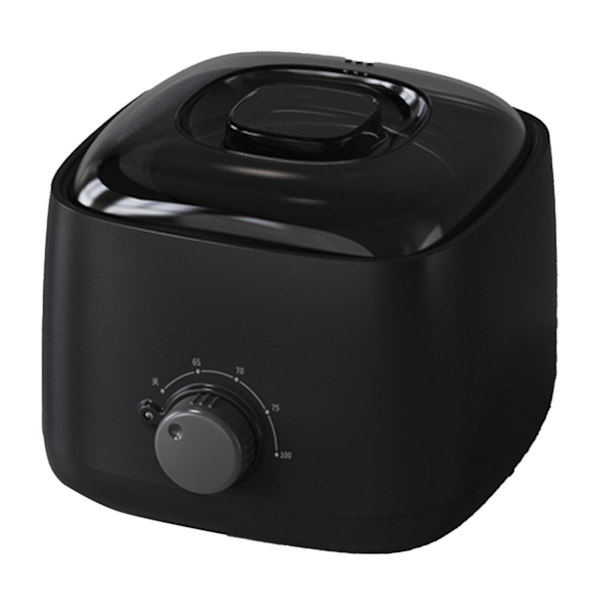 Wax Warmer Machine Estää Stick lämmönkestävä pyörimisnuppi Wax Heater Pot karvanpoistoon Musta EU Plug