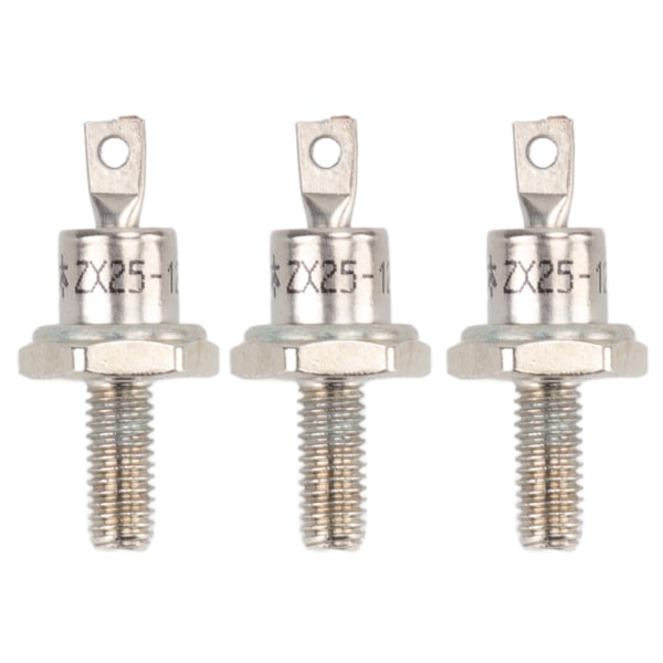 3 stk. ensretterdiode spiral 25A jern høj hårdhed spiral ensrettermodul udskiftning for generatoranode