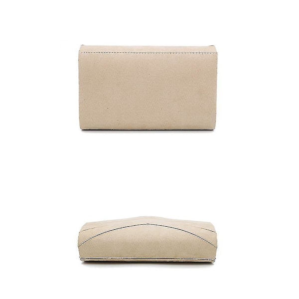 Ekte italiensk semsket skinn Clutch Bag - Gull