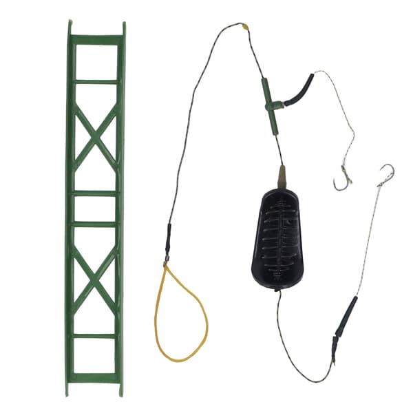 Fiskekrog Stærk Power Bite Cage Effektiv Havfiskekrog med Metalsynk til Karper 50g / 1.8oz