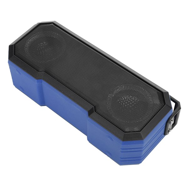 X8 True Wireless Bluetooth 5.0 Høytaler IPX7 Vanntett Lysende Utendørs Subwoofer Blå