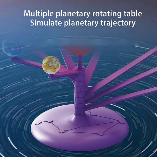 Solcellesystem Planetarium DIY Science Kit Planet Model STEM Legetøj Gave til Børn Teenagere