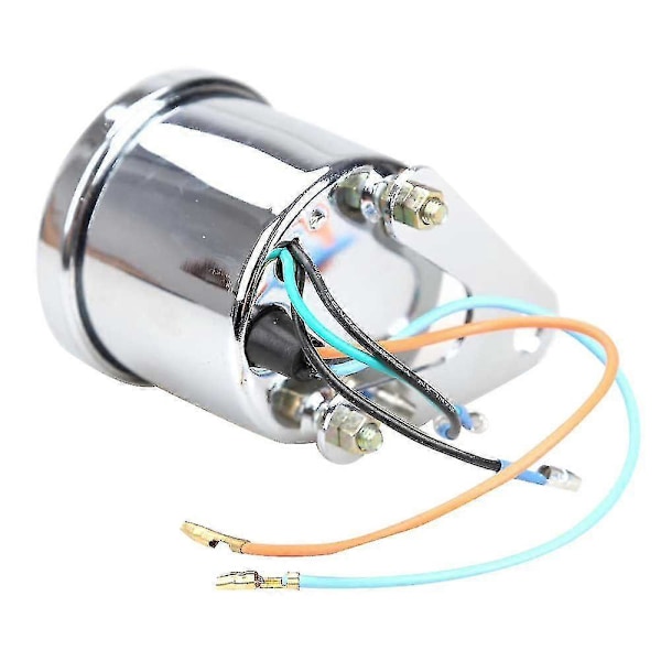 Universal Motorsykkel Scooter 13000rpm Analog Turteller Måler Nattlys Juni 6.15