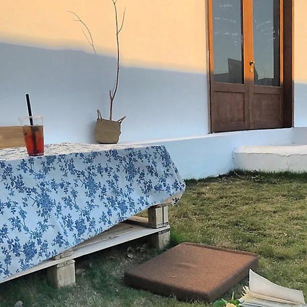 Tredimensjonal Preget Bomulls Piknikteppe 150x300cm Trykt Dug