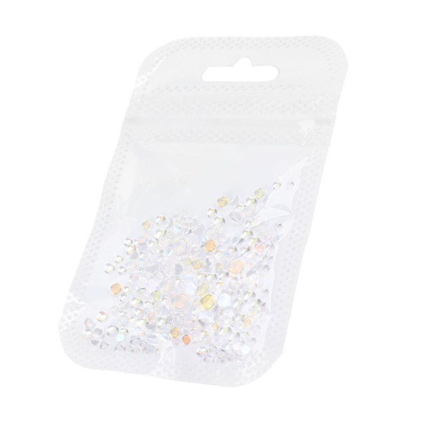 300 st Nail Art Faux Crystal Beads DIY Nails Mini Micro Beads Manikyr Dekorativa Tillbehör06