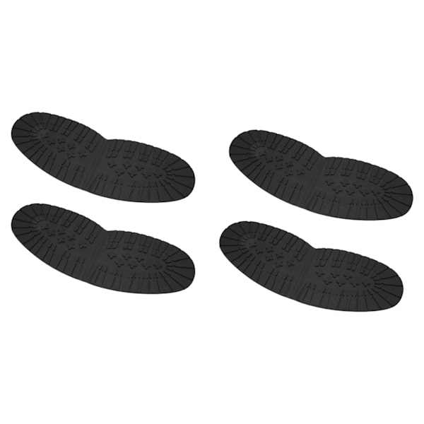 4 par skor Gummi framfotssula för kvinna halkbeständighet Klippbar mjuk flexibel skosula Reparation för sportskor