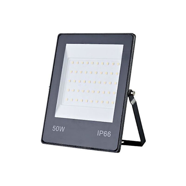 50W LED Floodlight, Vandtæt IP65, 4500LM, Udendørs LED Flood Light, 6500K Hvidt Lys, Sikkerhedsbelysning