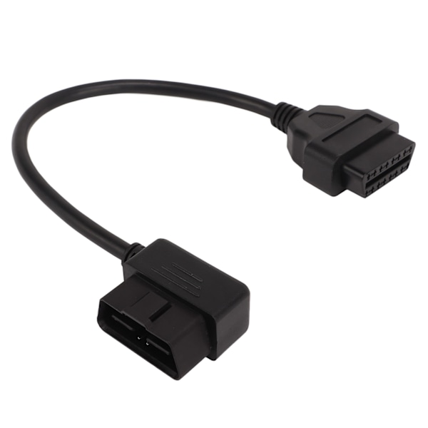 OBD2 Adapterkabel Fleksibel Stabil Forbindelse 16Pin Han til Hun Forlængerkabel til Bil