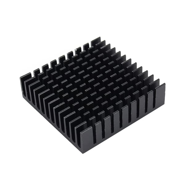 1PC køleplade aluminium kølefinne køleplade 40*40*11MM til router CPU IC