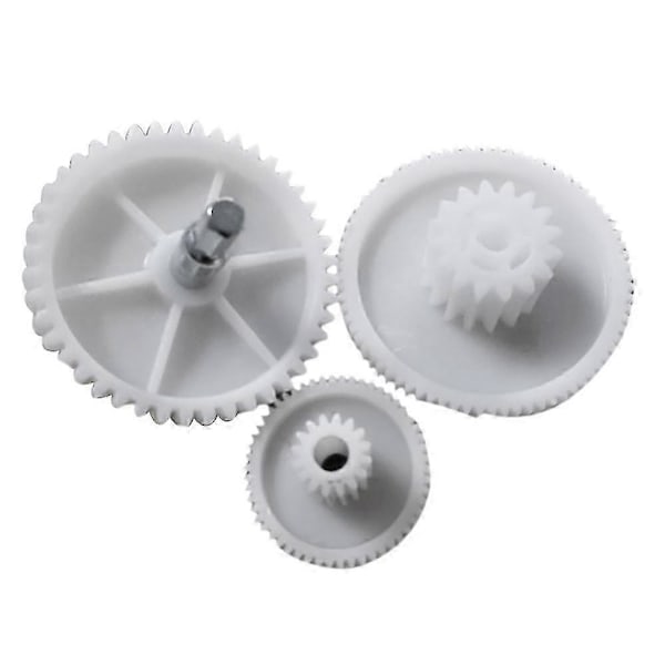 3 stk. husholdningskødhakkermaskine plastikgear udskiftning S/M/L gear kompatibel med husholdningskødhakkermaskine reparationsdele