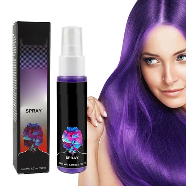 30 ml engangs hårfarvespray hurtig midlertidig party hårspray voks til Halloween-fest
