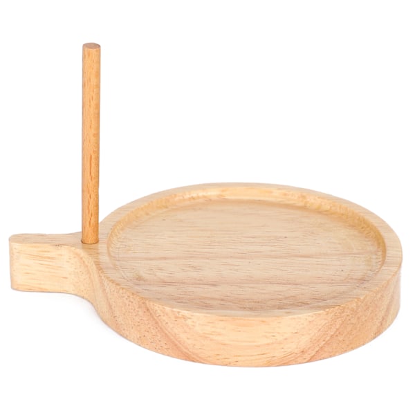 Rund perleplate i tre for smykkefremstilling DIY veving solid wood loom kit