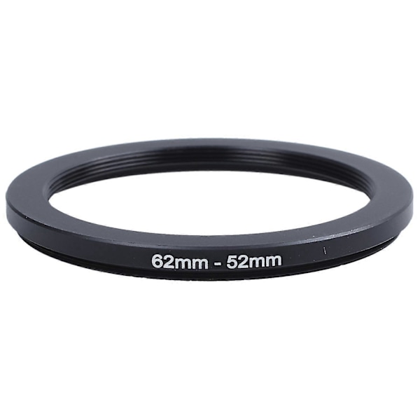 62mm-52mm 62mm til 52mm Sort Ring Adapter kompatibel Kamera-B13
