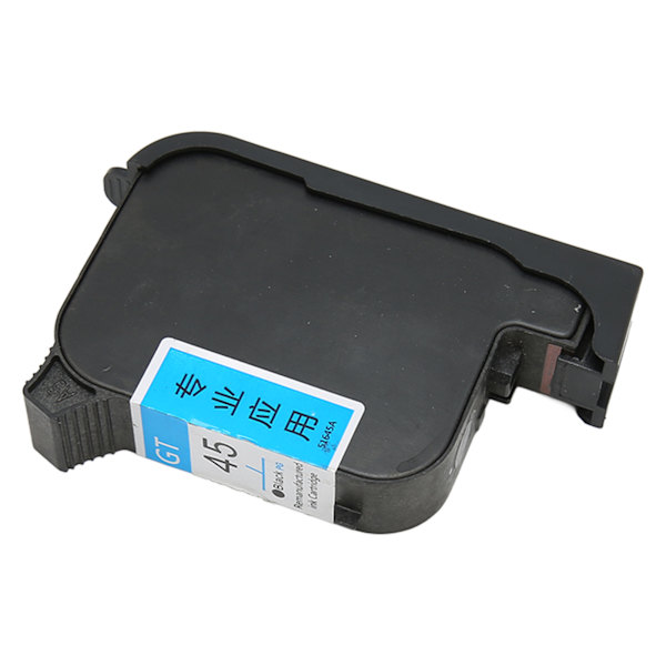 Blækpatron 51645A Sort Høj Kapacitet Svampe ABS Materiale Printpatron Udskiftning til HP 45A