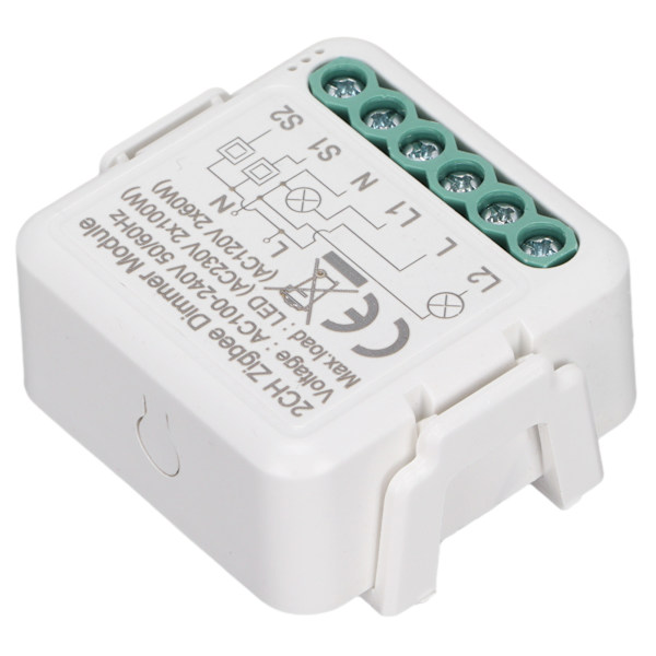 Smart Switch Modul Trådløs Kontrol Intelligent WiFi Switch Modul til Elektriske Apparater AC 100‑240V ZigBee