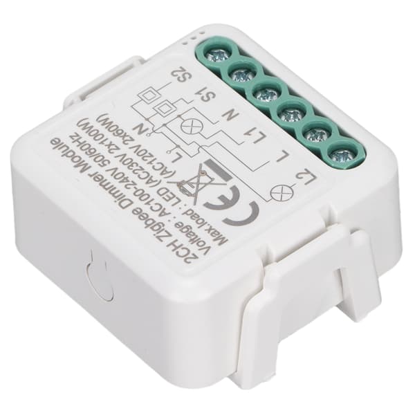 Smart Switch-modul Trådløs kontroll Intelligent WiFi-brytermodul for elektriske apparater AC 100-240V ZigBee