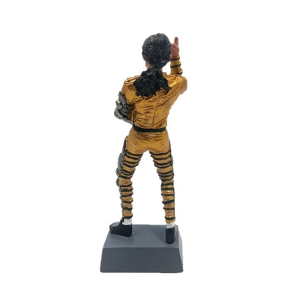Michael Jackson Dansende Syngende Figur Utsøkt Statue Dekorasjon
