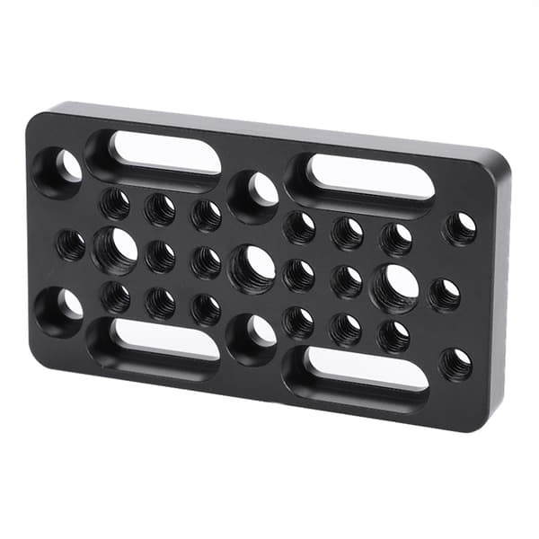 Stativholder Adapterplade med 1/4\" 3/8\" Gevindhuller Tilbehør