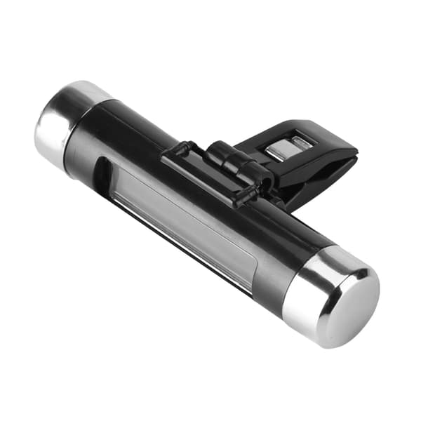 Clip-on Lastbilsbil LCD Termometer Bil Digital Bakgrundsbelysning Klockmonitor Vit Bakgrundsbelysning