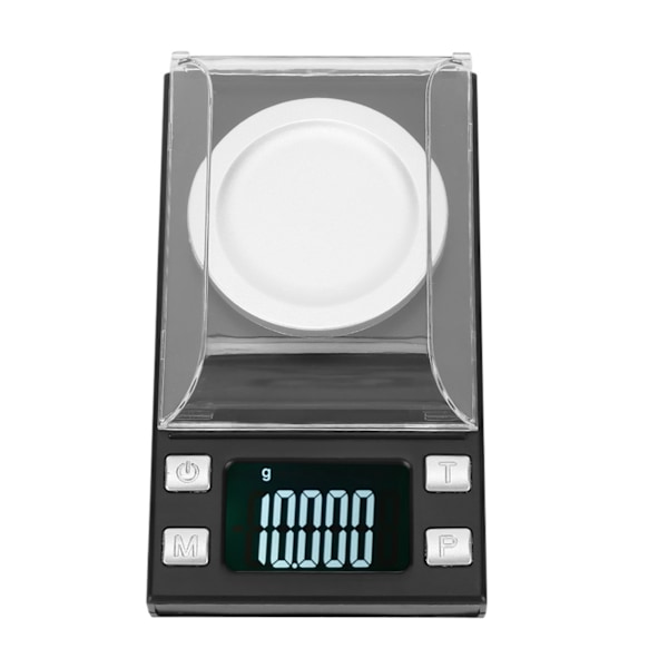 0,001 g Hög precision Bärbar Mini LCD Digital Elektronisk Vågskala för Viktning Smycken Guld piller 50g/0,001g