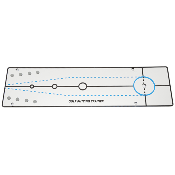 Golf Putting Alignment Mirror - Bärbar Puttinghjälp - Putting Mirror Träningshjälp Akryl Golf Putting Mirror