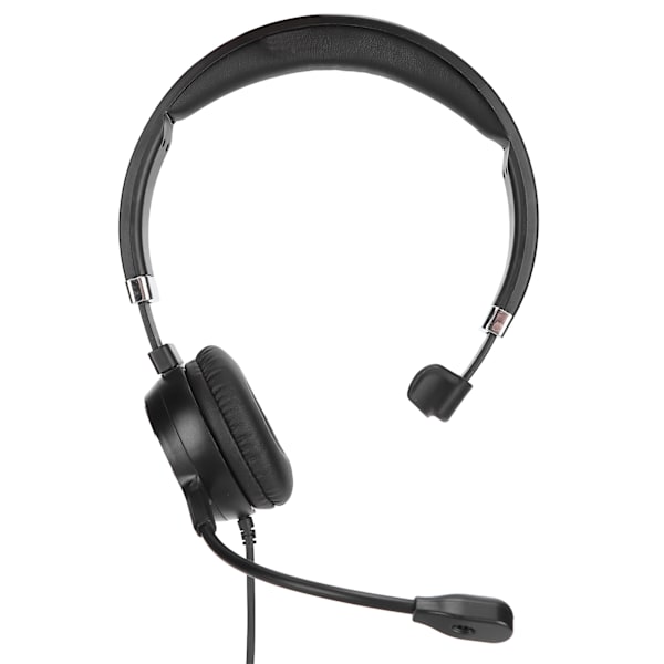 Puhelinluuri USB Singe‑Ear -puhelinluuri mikrofonilla ja äänenvoimakkuuden säädöllä