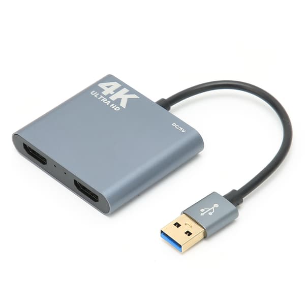 Ljudvideofångstkort 4K 1080P USB 3.0 till HD Multimedia Interface Spelfångstkort