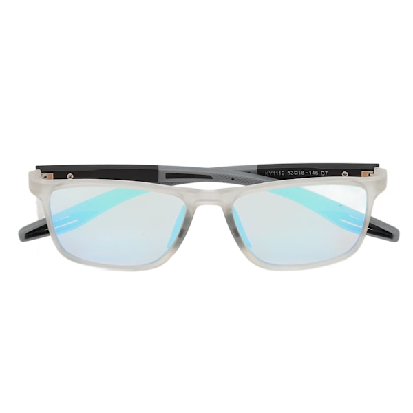 Röd grön färg blinda glasögon för inomhus utomhus transparent ram Ultralätt färg svaghet korrigering glasögon