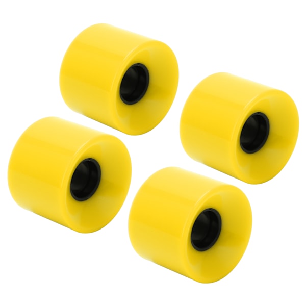 PUENTE 4 kpl 60x45mm rullalaudan pyörät 78A Longboard Cruiser -pyörät Varaosat Keltainen