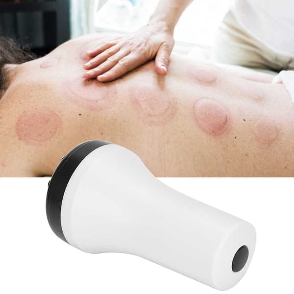 Elektrisk Skrabeterapi Maskine Cupping Massager Anti Cellulite Detox Massage Instrument