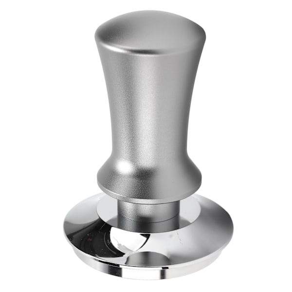 Kaffe Tamper Kaffe Pulver Press Hammer Rustfrit Stål Konstant Tryk til Kaffe Tilbehør Sølv 58mm