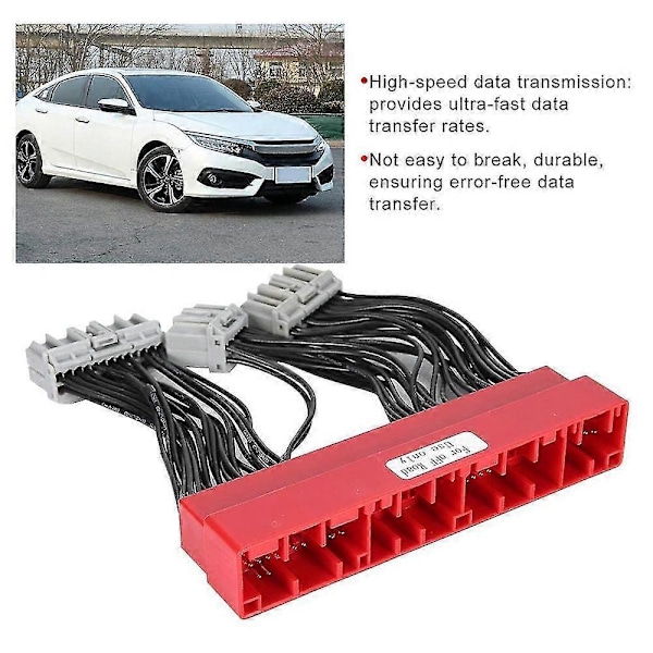 Obd Konvertering Ecu Ledningsnet, kompatibelt med Honda Civic Acura Obd2a Til Obd1 Ledningsnet Ecu Jumper Konvertering Lednin