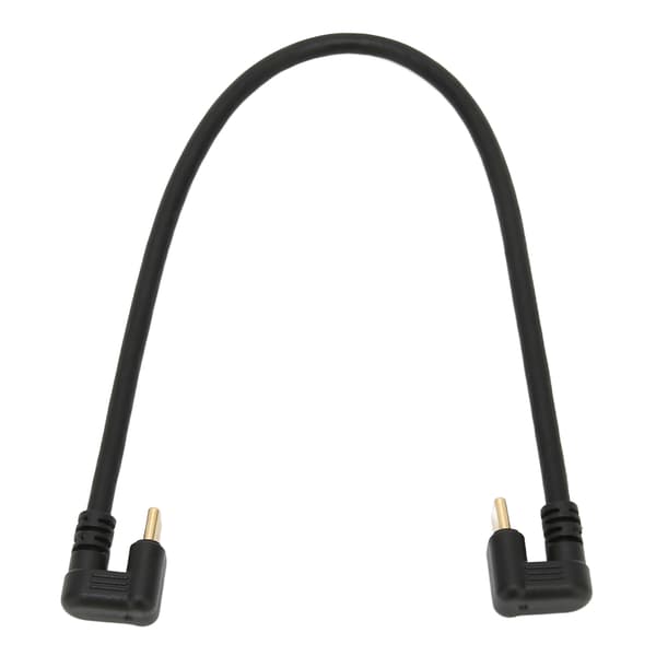 Dataförlängningskabel 10 Gbps Guldpläterad Snabb Vinklad Hane till Hane USB 3.1 Typ C-kabel 11,8 tum