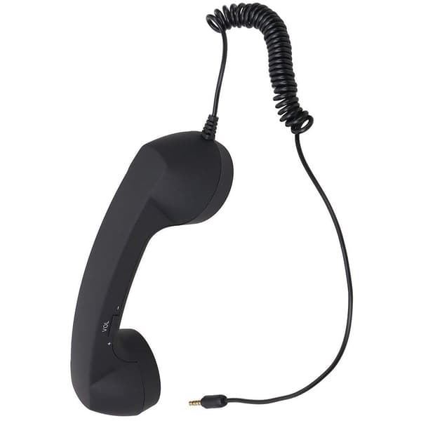 Retro Klassisk 3,5 mm Telefonhåndsett Mini Mikrofon Telefonsamtalemottaker For Smarttelefon