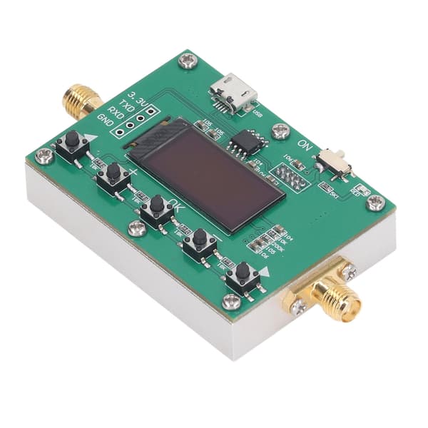 Digital demper 6G RF programmerbar modul 30DB trinn 0,25DB Organisk lysdiode-skjerm CNC-kabinett