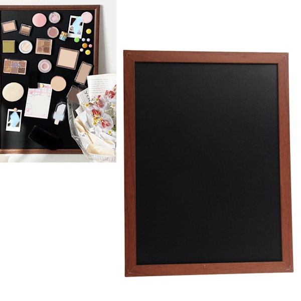 Kosmetisk makeup organizer tavle multifunktionel magnetisk tavle opbevaring display rack til hjem soveværelse 30x40cm/11.81x15.74in
