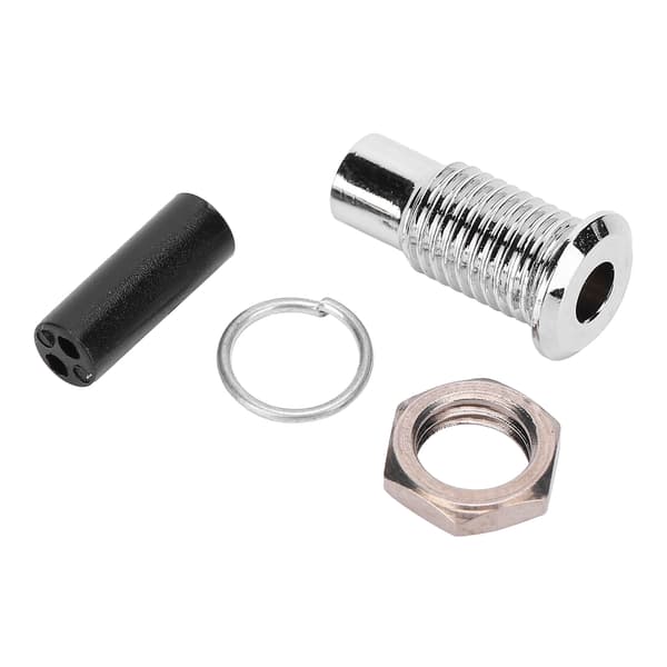 20 stk LED-holder rammebeslag messing lysdiode flat metallbase industriell kontroll 3 mm