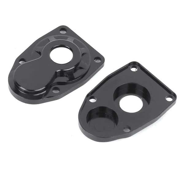 CNC Aluminium Alloy Bagersteeringskopdæksel Passer til Axial Capra scx10III 1/10 RC Crawler Sort