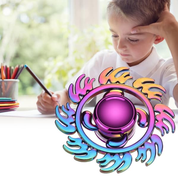 Fidget Toys Kullagerleksaker i rostfritt stål EDC ADHD Stresslindrande leksaker för vuxna barn