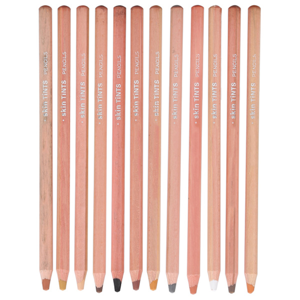 Pastell Penna Porträtt Handmålad Toner Professionell Träkol Ritning Målning Tool Set